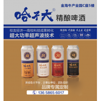 哈不大精酿啤酒 黑啤白啤黄啤美式三料IPA混装 低嘌呤 8瓶装/500ml