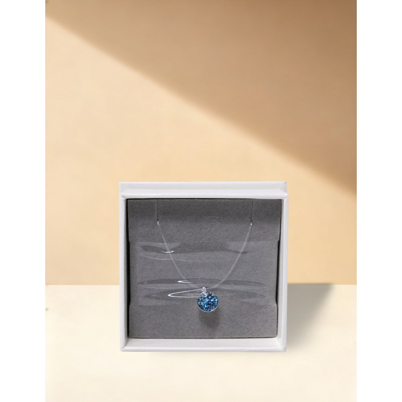 施华洛世奇美人鱼眼泪项链-碧海蓝天