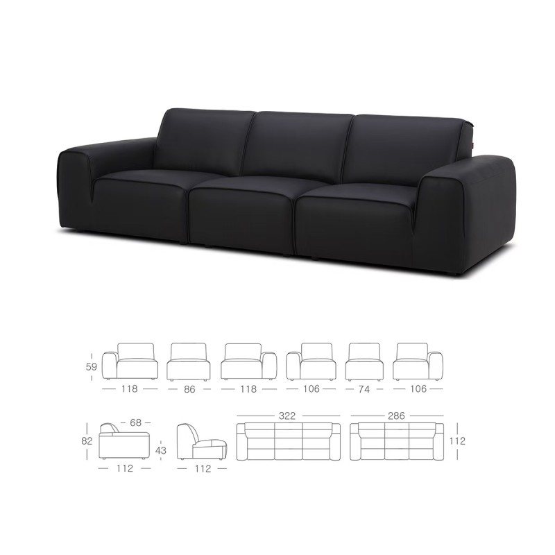 顾家固定布沙发KZ.1039B