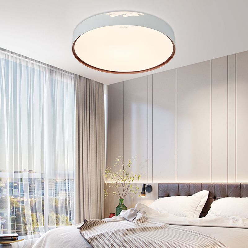 吸顶灯 祥云 48W 30+57K 白+棕 分控